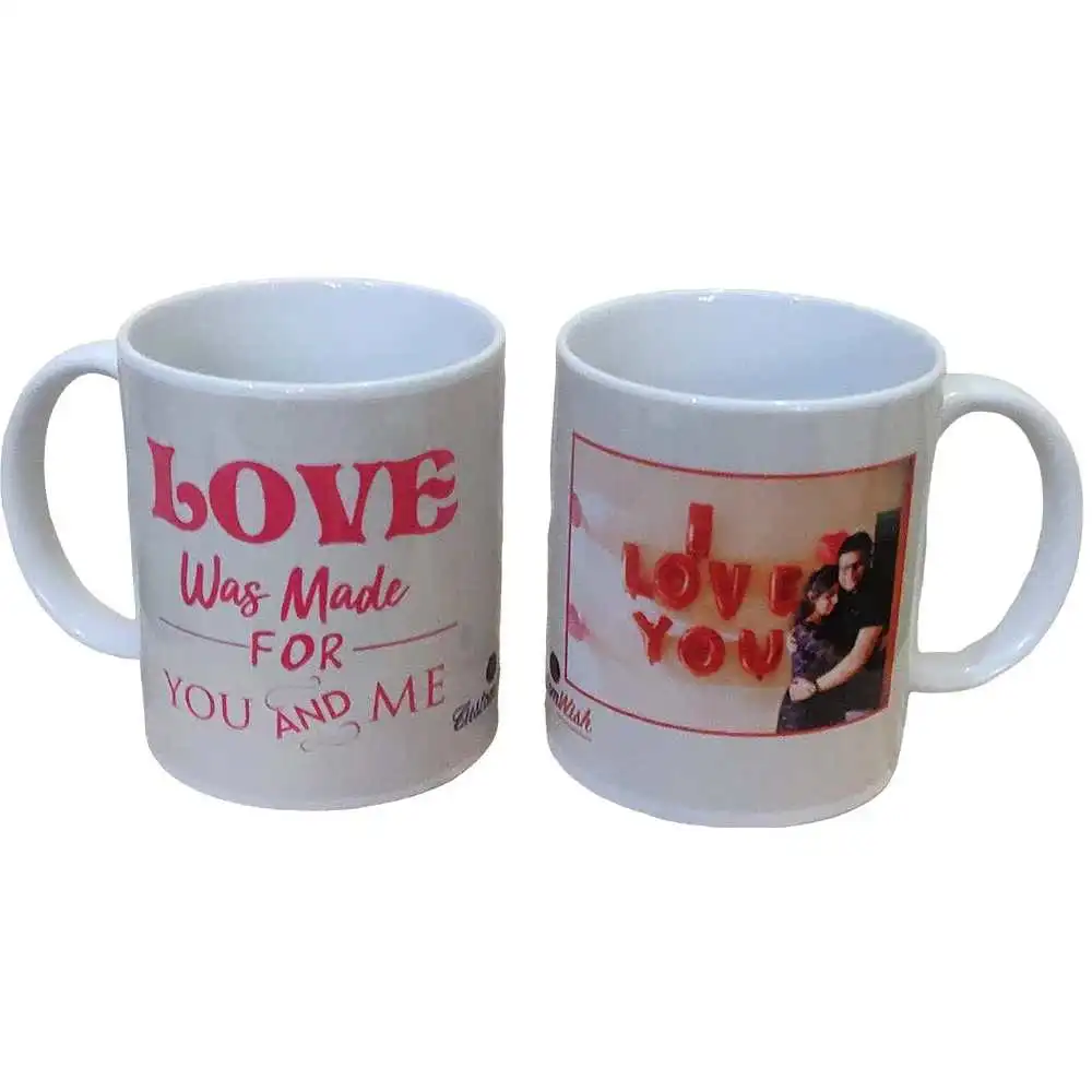 Love Was Made For You And Me Mug romantic couple gift